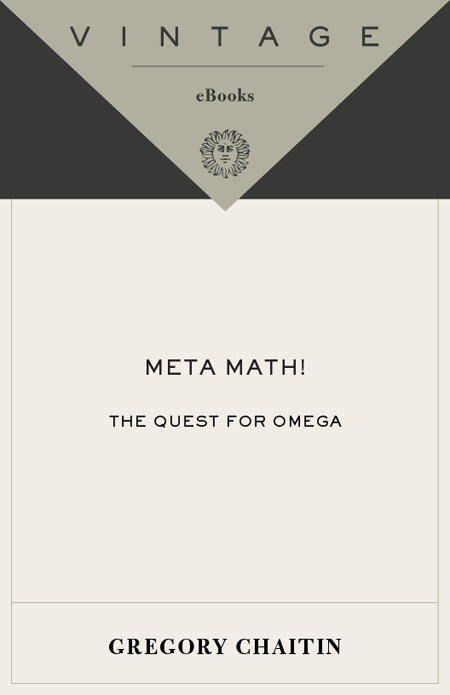 Meta Math!: The Quest for Omega